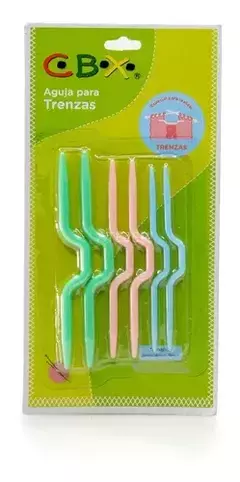 Pack agujas para trenza