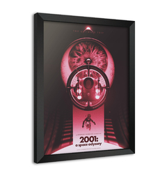 Quadro Poster Decorativo 2001 - Uma Odisseia no Espaço