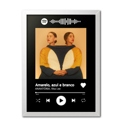 Quadro Interativo Spotify Anavitória - Imperium Posters