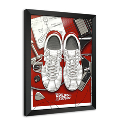 Quadro Poster Decorativo De Volta Para o Futuro