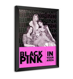 Quadro Poster Decorativo Blackpink - In Your Area