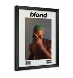 Quadro Poster Decorativo Frank Ocean - Blond