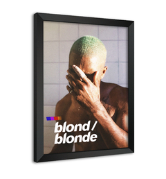 Quadro Poster Decorativo Blonde Frank Ocean