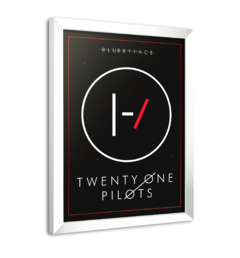 Quadro Poster Decorativo Twenty One Pilots Blurryface na internet