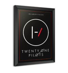 Quadro Poster Decorativo Twenty One Pilots Blurryface