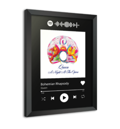 Quadro Interativo do Spotify Queen - Bohemian Rhapsody