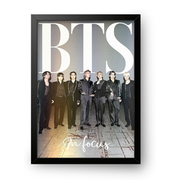 Quadro Poster Decorativo BTS - comprar online