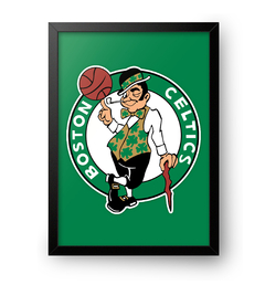 Quadro Poster Decorativo Boston Celtics NBA - comprar online