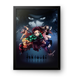 Quadro Poster Decorativo kimetsu no yaiba - comprar online