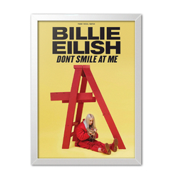 Quadro Poster Decorativo Billie Eilish - Imperium Posters