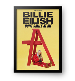 Quadro Poster Decorativo Billie Eilish - comprar online