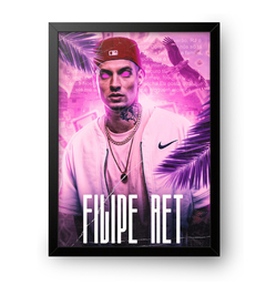Quadro Poster Decorativo Filipe Ret - comprar online
