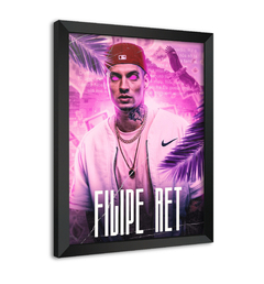 Quadro Poster Decorativo Filipe Ret