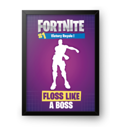 Quadro Poster Decorativo Fortnite - comprar online