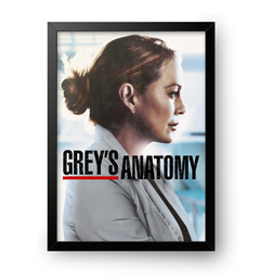 Quadro Poster Decorativo Grey's Anatomy - comprar online