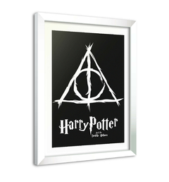 Quadro Poster Decorativo Harry Potter - Deathly Hollows na internet