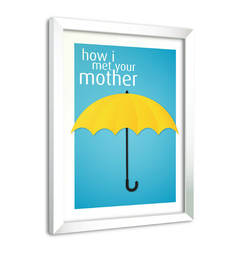 Quadro Poster Decorativo How I Met Your Mother na internet