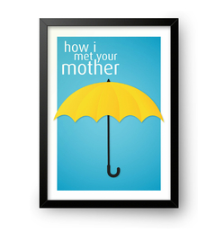 Quadro Poster Decorativo How I Met Your Mother - comprar online