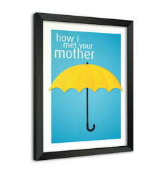 Quadro Poster Decorativo How I Met Your Mother