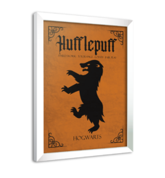 Quadro Poster Decorativo Harry Potter Casa Lufa-Lufa na internet