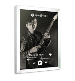 Quadro Interativo do Spotify Arctic Monkeys - I Wanna Be Yours na internet