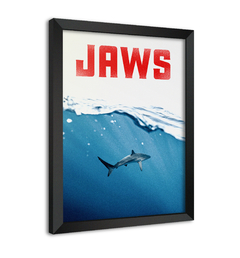 Quadro Poster Decorativo Filme Tubarão - Jaws