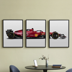 Kit Quadros Decorativos Ferrari F1 na internet