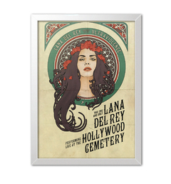 Quadro Poster Decorativo Lana Del Rey - Imperium Posters