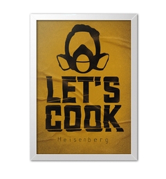 Quadro Poster Decorativo Breaking Bad - Let's Cook - Imperium Posters