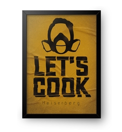 Quadro Poster Decorativo Breaking Bad - Let's Cook - comprar online