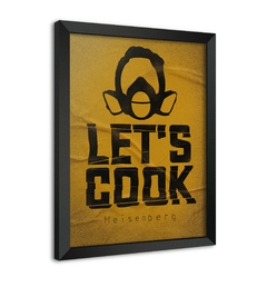 Quadro Poster Decorativo Breaking Bad - Let's Cook