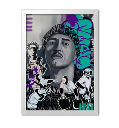 Quadro Poster Decorativo Mano Brown- Racionais MC's - Imperium Posters