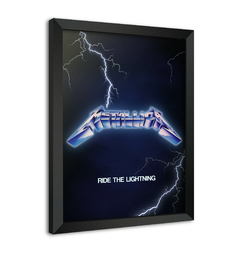 Quadro Poster Decorativo Metallica