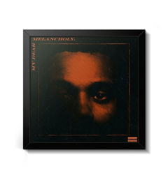 Quadro Álbum Decorativo The Weeknd - My Dear Melancholy