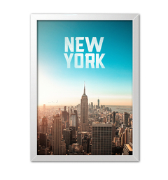 Quadro Poster Decorativo Cidade Nova York - Imperium Posters