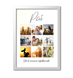 Quadro Poster Decorativo Personalizado Dia dos Pais - Imperium Posters