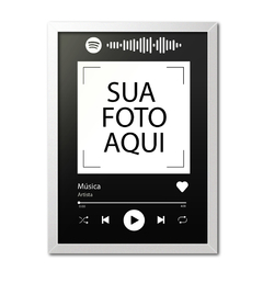 Quadro Interativo do Spotify Personalizado - Imperium Posters