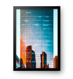 Quadro Poster Decorativo Prédio Cidade - comprar online