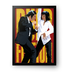 Quadro Poster Decorativo Pulp Fiction - comprar online
