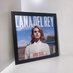 Quadro Álbum Decorativo Born To Die - Lana Del Rey na internet