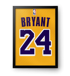 Quadro Poster Decorativo Kobe Bryant NBA - comprar online