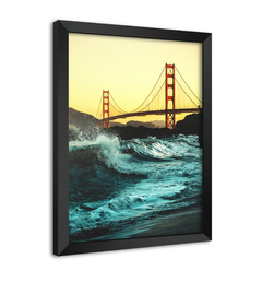 Quadro Poster Decorativo Cidade São Franscisco Ponte Golden Gate