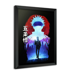 Quadro Poster Decorativo Satoru Gojo