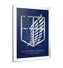 Quadro Poster Decorativo Scouting Legion - Attack on Titan na internet