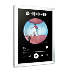 Quadro Interativo Spotify Harry Styles - She - Imperium Posters