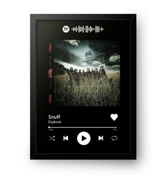 Quadro Interativo Spotify Slipknot - Snuff - comprar online