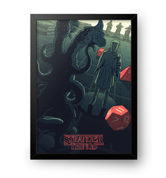 Quadro Poster Decorativo Stranger Things - comprar online