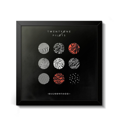 Quadro Álbum Decorativo Twenty One Pilots - Blurryface