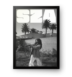 Quadro Poster Decorativo SZA - comprar online