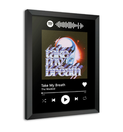Quadro Interativo Spotify The Weeknd - Take My Breath